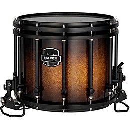 Mapex Quantum Mark II Classic Snare Drum with Black Hardware 14 x 12 in. Gold Sparkle Burst