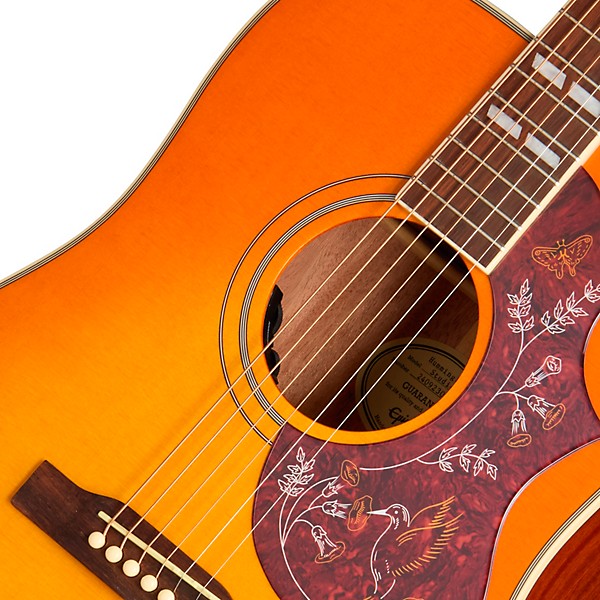 Open Box Epiphone Hummingbird Studio Acoustic-Electric Guitar - Level 1 Heritage Cherry Sunburst