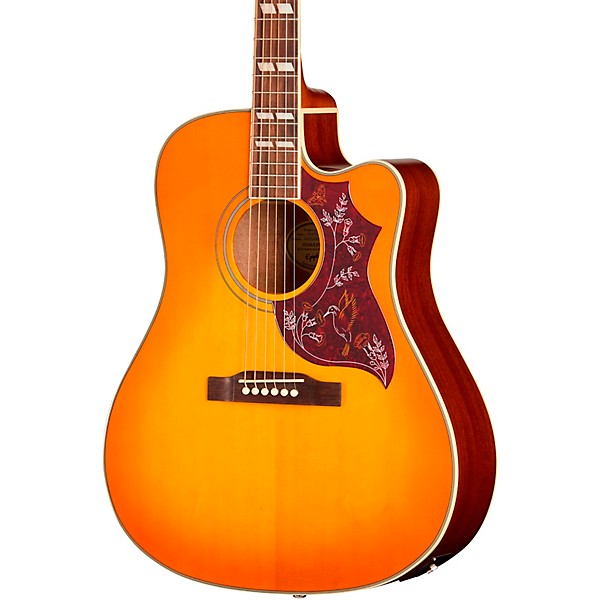 Epiphone Hummingbird Studio EC Acoustic-Electric Guitar - Heritage Cherry Sunburst