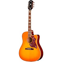 Epiphone Hummingbird Studio EC Acoustic-Electric Guitar - Heritage Cherry Sunburst