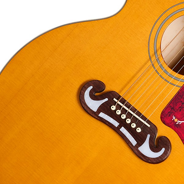 Epiphone J-200 Studio EC Acoustic-Electric Guitar - Natural