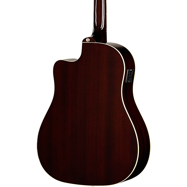 Epiphone J-45 Studio EC Acoustic-Electric Guitar - Vintage Sunburst