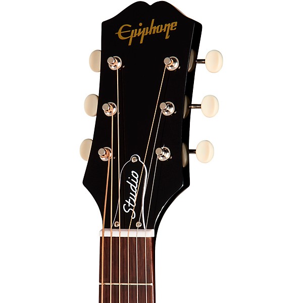 Epiphone Blues King Studio Acoustic-Electric Guitar - Ebony