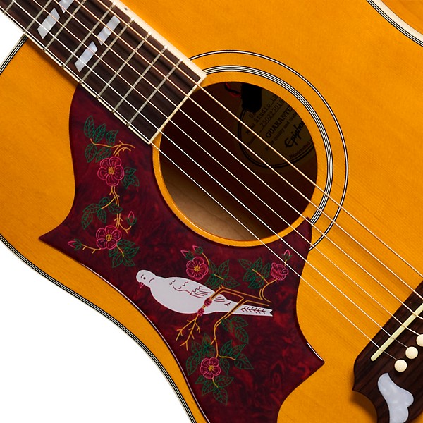 Epiphone Dove Studio Left-Handed Acoustic-Electric Guitar - Natural