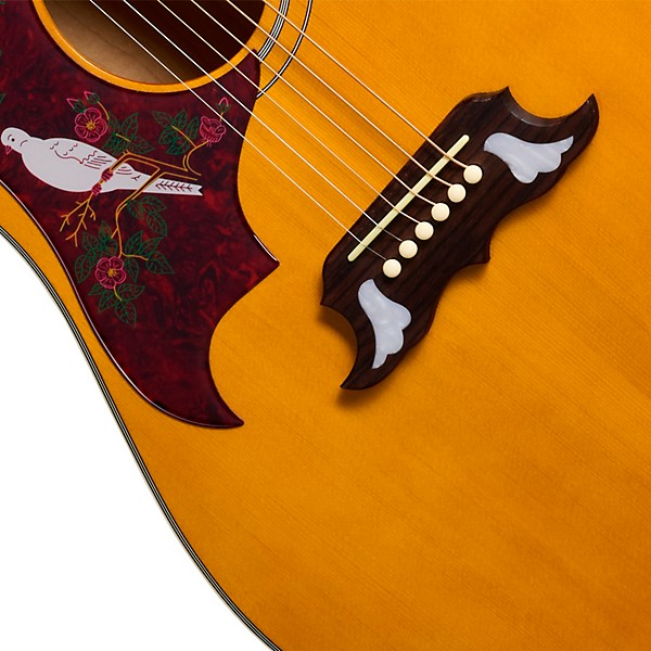 Epiphone Dove Studio Left-Handed Acoustic-Electric Guitar - Natural