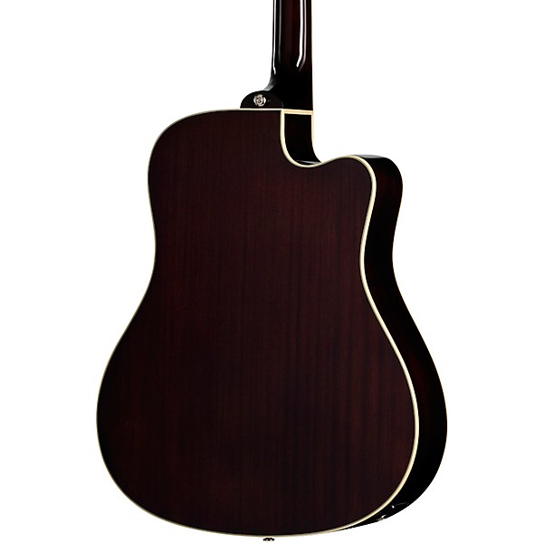 Epiphone Hummingbird Studio EC Left-Handed Acoustic-Electric Guitar - Natural