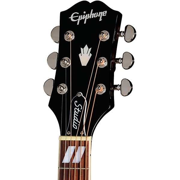 Epiphone Hummingbird Studio EC Left-Handed Acoustic-Electric Guitar - Natural