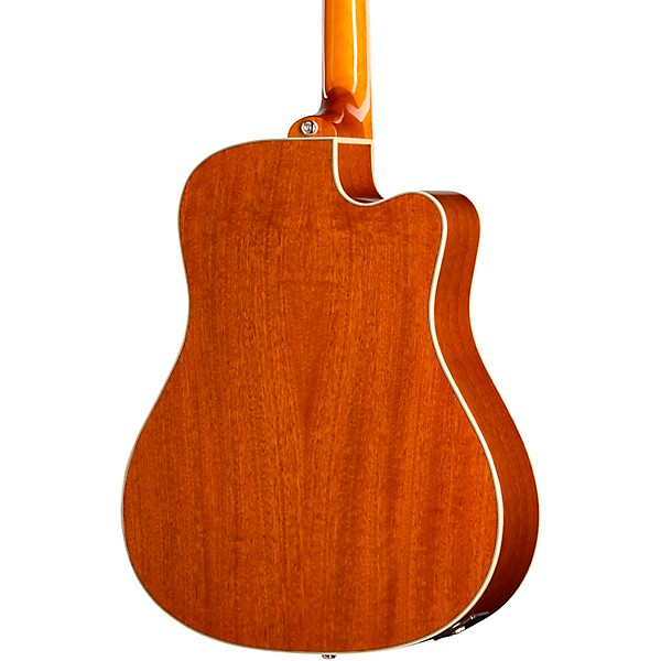 Epiphone Hummingbird Studio EC Left-Handed Acoustic-Electric Guitar - Heritage Cherry Sunburst