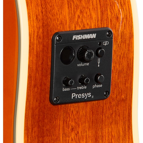 Epiphone Hummingbird Studio EC Left-Handed Acoustic-Electric Guitar - Heritage Cherry Sunburst