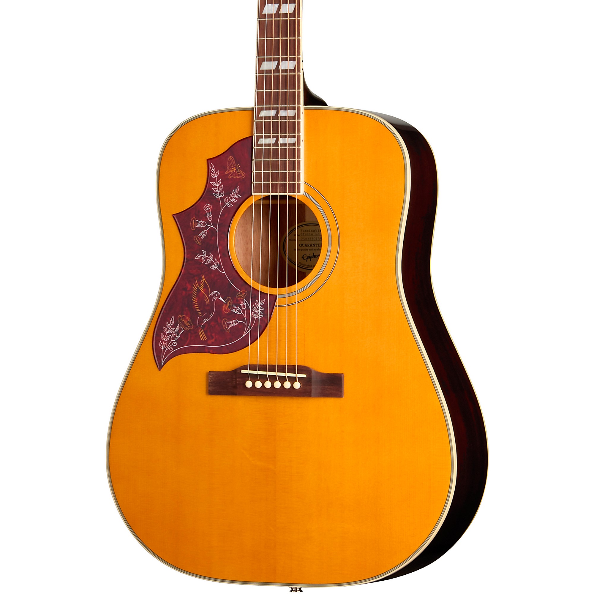 Epiphone Hummingbird Studio Left-Handed Acoustic-Electric Guitar