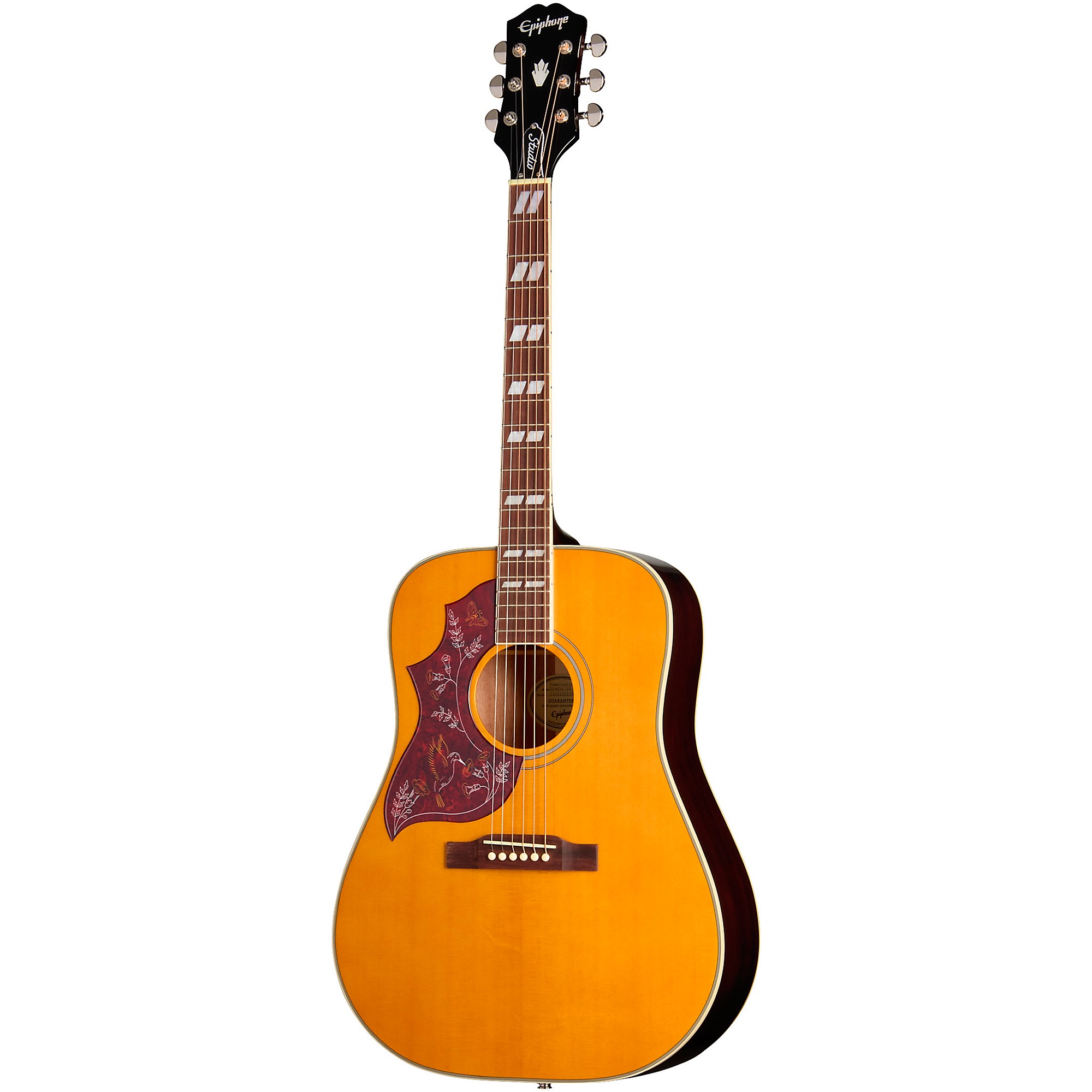 Epiphone Hummingbird Studio Left-Handed Acoustic-Electric Guitar