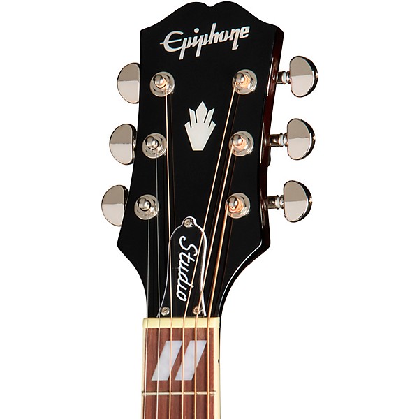 Epiphone Hummingbird Studio Left-Handed Acoustic-Electric Guitar - Natural