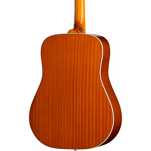 Epiphone Hummingbird Studio Left-Handed Acoustic-Electric Guitar - Heritage Cherry Sunburst