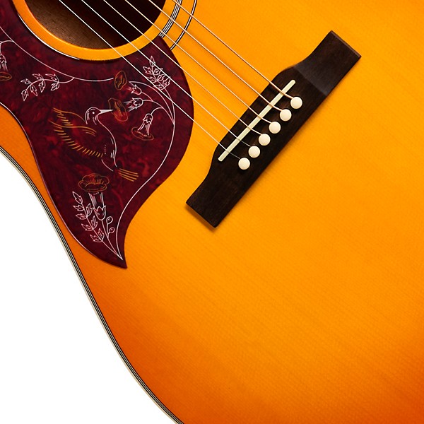 Epiphone Hummingbird Studio Left-Handed Acoustic-Electric Guitar - Heritage Cherry Sunburst