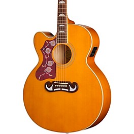 Epiphone J-200 Studio EC Left-Handed Acoustic-Electric Guitar - Natural