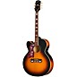 Epiphone J-200 Studio EC Left-Handed Acoustic-Electric Guitar - Vintage Sunburst