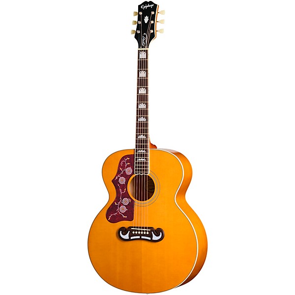Epiphone J-200 Studio Left-Handed Acoustic-Electric Guitar - Natural