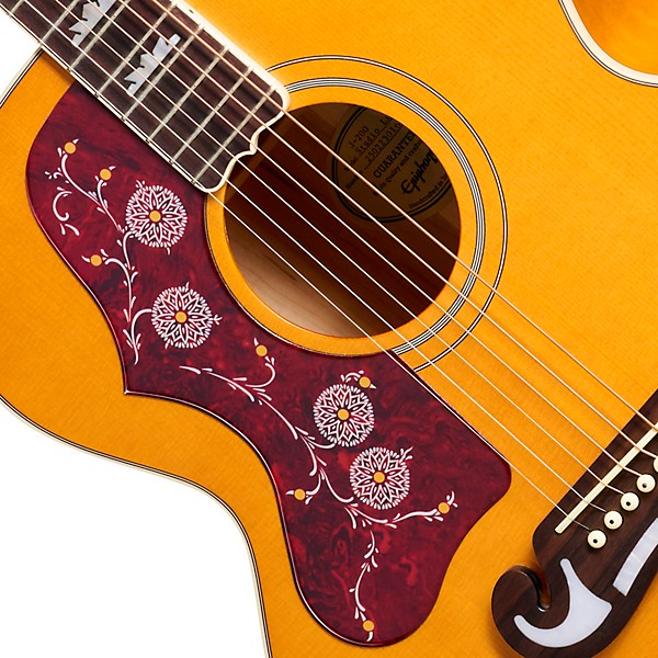 Epiphone J-200 Studio Left-Handed Acoustic-Electric Guitar - Natural