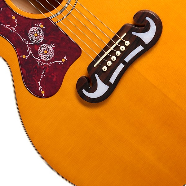 Epiphone J-200 Studio Left-Handed Acoustic-Electric Guitar - Natural