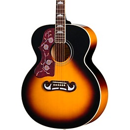 Epiphone J-200 Studio Left-Handed Acoustic-Electric Guitar - Vintage Sunburst