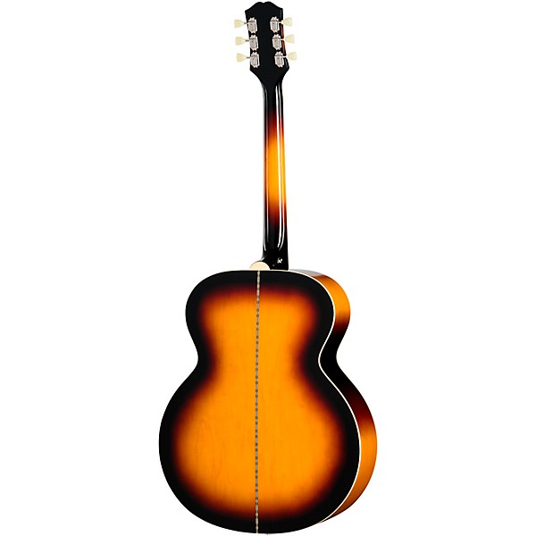 Epiphone J-200 Studio Left-Handed Acoustic-Electric Guitar - Vintage Sunburst