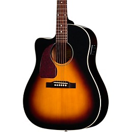 Epiphone J-45 Studio EC Left-Handed Acoustic-Electric Guitar - Vintage Sunburst
