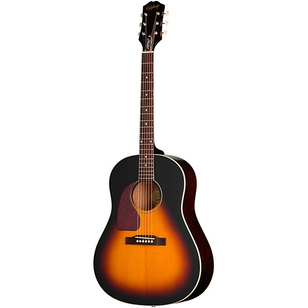 Epiphone J-45 Studio Left-Handed Acoustic-Electric Guitar - Vintage Sunburst