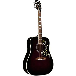 Open Box Gibson Hummingbird Standard Acoustic-Electric Guitar Level 2 Purple Burst 197881411459
