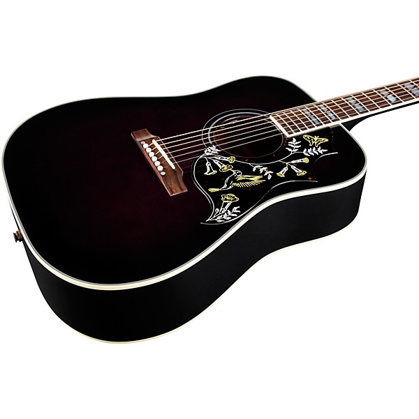 Open Box Gibson Hummingbird Standard Acoustic-Electric Guitar Level 2 Purple Burst 197881411459