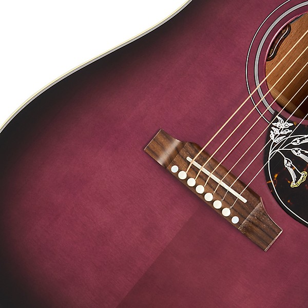 Open Box Gibson Hummingbird Standard Acoustic-Electric Guitar Level 2 Purple Burst 197881411459