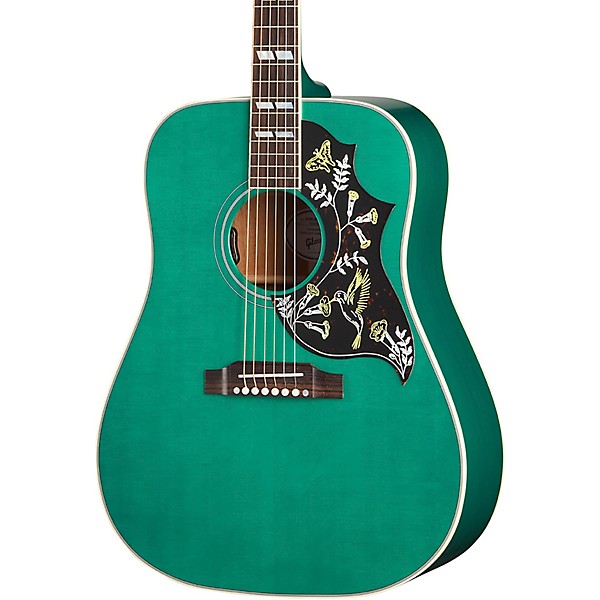Gibson Hummingbird Standard Acoustic-Electric Guitar Seafoam Green