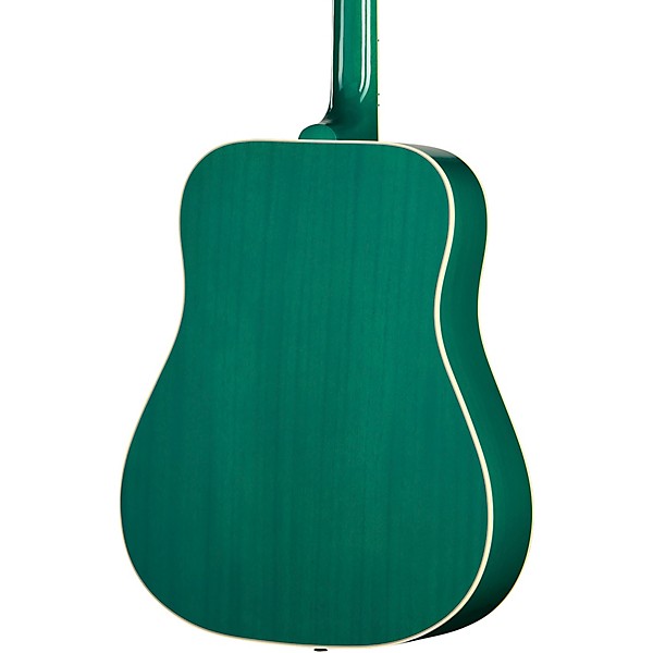Gibson Hummingbird Standard Acoustic-Electric Guitar Seafoam Green