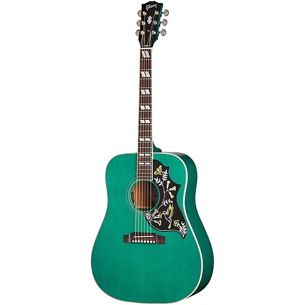 Gibson Hummingbird Standard Acoustic-Electric Guitar Seafoam Green