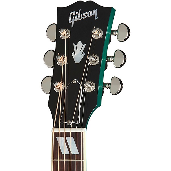 Gibson Hummingbird Standard Acoustic-Electric Guitar Seafoam Green