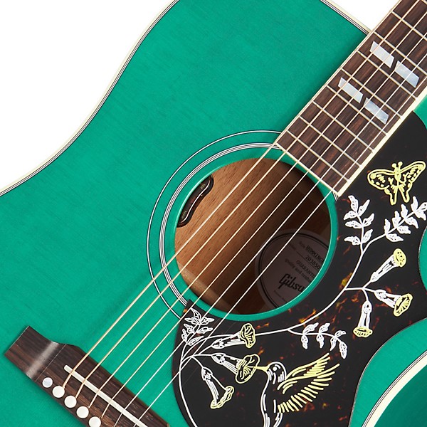Gibson Hummingbird Standard Acoustic-Electric Guitar Seafoam Green