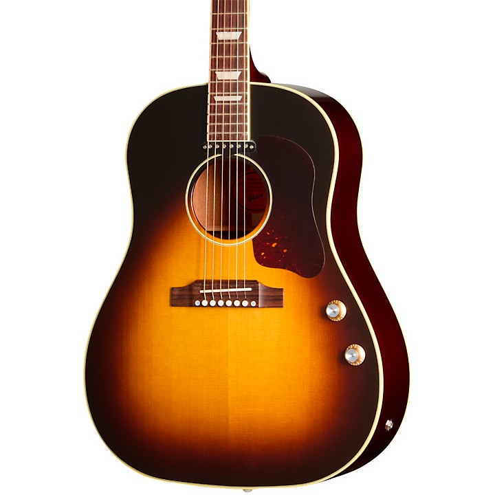 Platinum Gibson J-160E Original Acoustic-Electric Guitar - Vintage