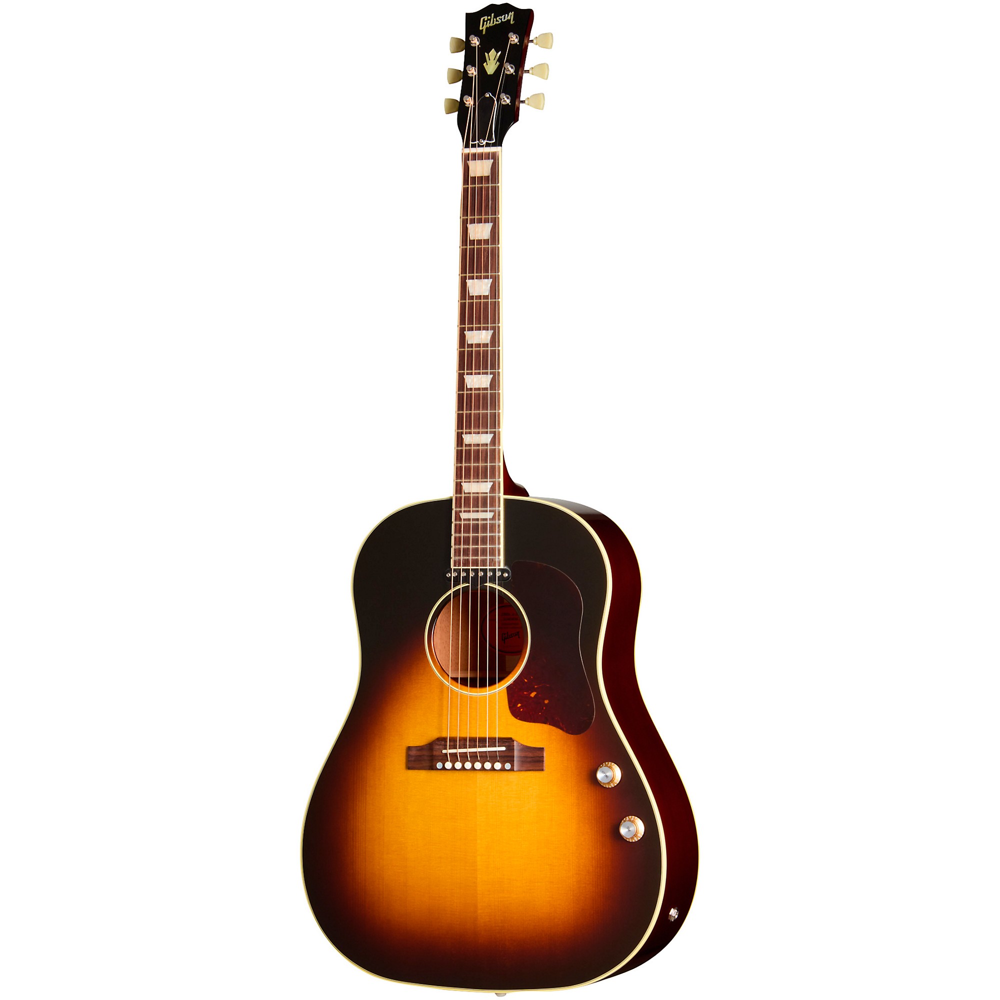 Platinum Gibson J-160E Original Acoustic-Electric Guitar - Vintage