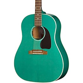 Gibson J-45 Standard Acoustic-Electric Guitar Seafoam Green