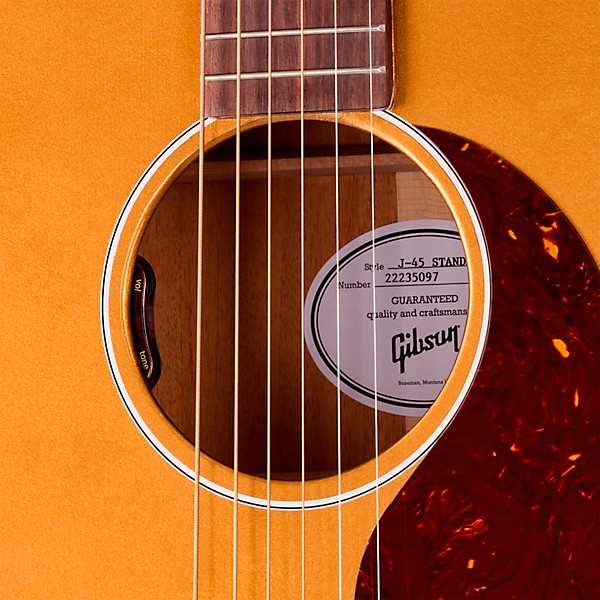 Gibson J-45 Standard Acoustic-Electric Guitar - Goldtop