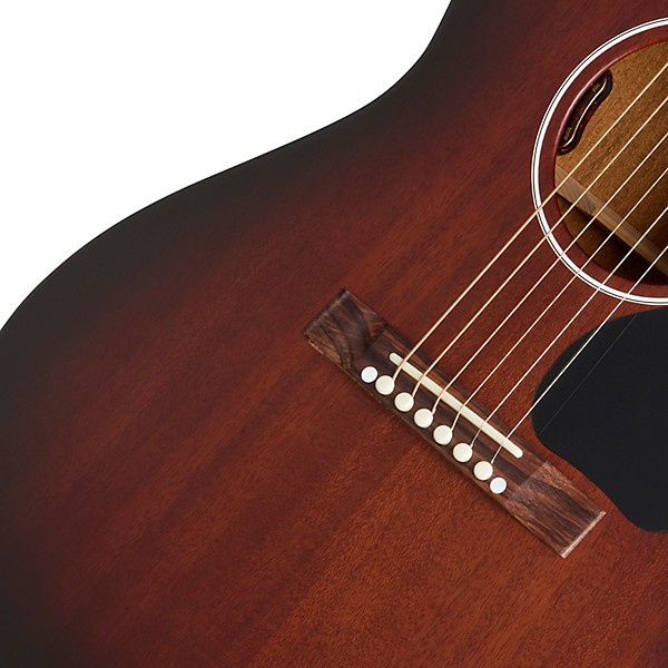 Gibson LG-2 All-Mahogany Faded Acoustic-Electric Guitar Vintage Sunburst