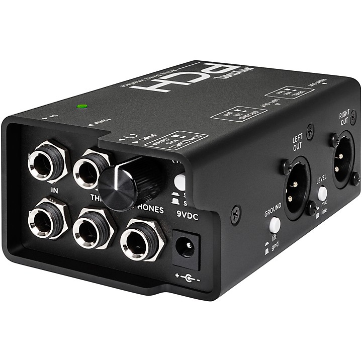 Strymon PCH Stereo Active DI Box With Headphone Amp Black | Guitar