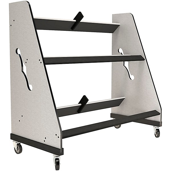 A&S Crafted Products The Band Room Trumpet Case Storage Rack for Classrooms