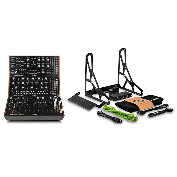 Moog DFAM, Labyrinth, Mother-32 Synthesizer Module Bundle & Accessory Kit