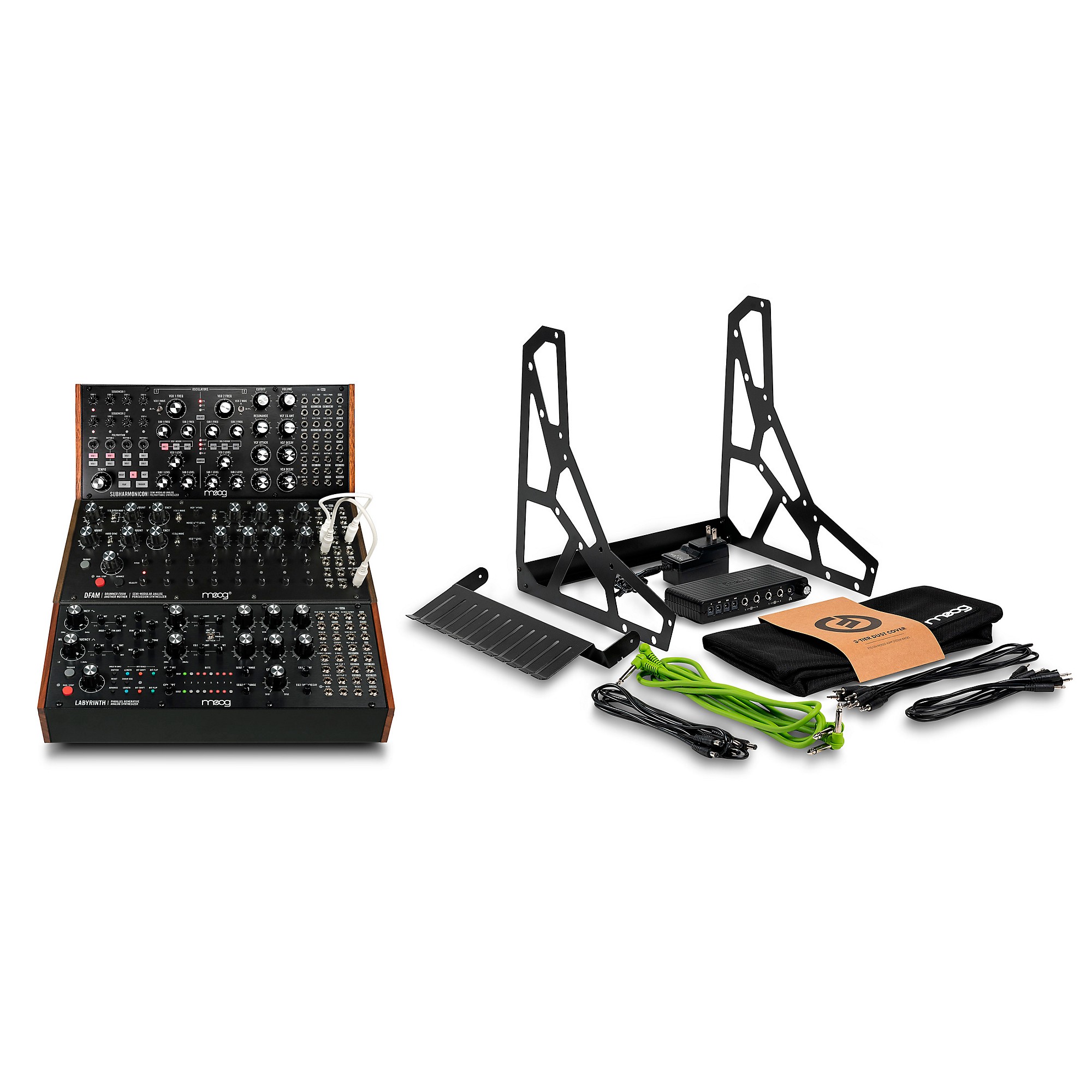 Moog DFAM, Labyrinth, Subharmonicon Synthesizer Module