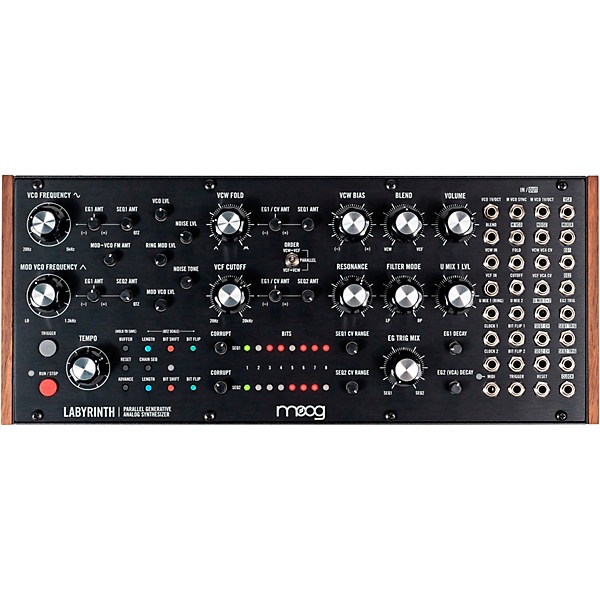 Moog Mother-32, Labyrinth, Spectravox Synthesizer Module Bundle & Accessory Kit
