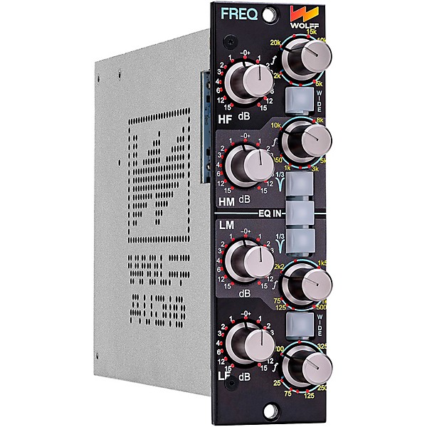 Wolff Audio FREQ 500 Series Parametric EQ with Proportional Q