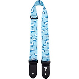Perri's Shark Polyester Ukulele Strap 1.5 in.
