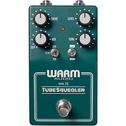 Warm Audio WA-TS Tube Squealer Dual Overdrive Effects Pedal Vintage Green