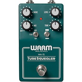 Warm Audio WA-TS Tube Squealer Dual Overdrive Effects Pedal Vintage Green
