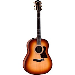 Taylor 117e Sunset Blvd Grand Pacific Acoustic-Electric Guitar Sunset Edgeburst